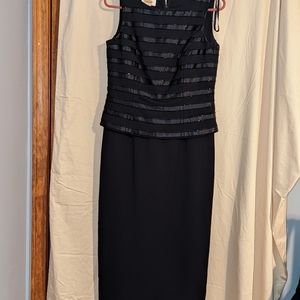 Navy Blue Talbots evening gown